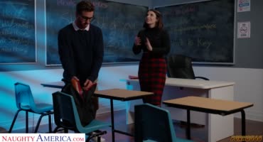 Училка сосет